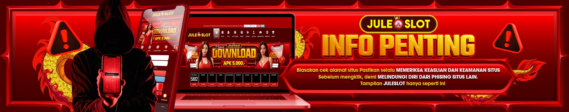 INFO PENTING JULESLOT